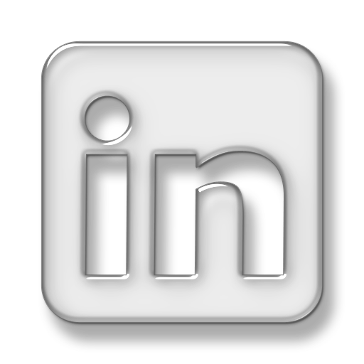 linkedin logo png black