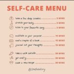 SelfCare Menu English