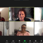 2020-2021 TIPS Interns on Zoom with Nancy